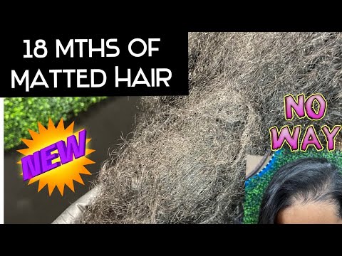 Видео: 18 месяцев без расчесывания волос