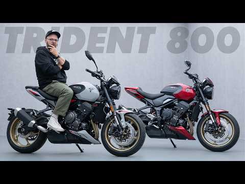 Видео: Представлен новый Triumph Trident 800 2026 года: все, что вам нужно знать!