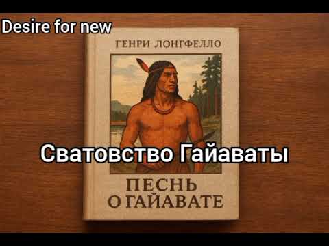 Видео: Сватовство Гайаваты. Песни о Гайавате. Генри Лонгфелло.  #гайават #литература #лонгфелло
