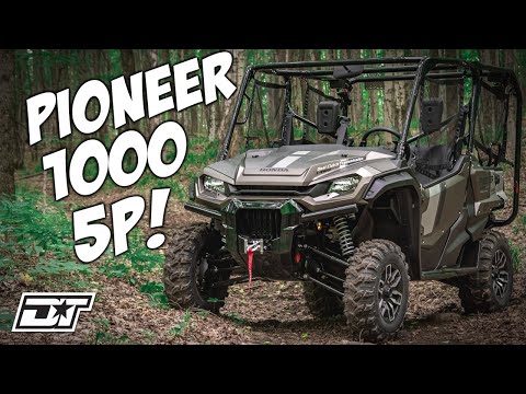 Видео: Подробный обзор мотовездехода Honda Pioneer 1000-5P Trail 2024 года