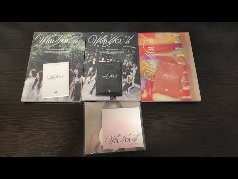 Видео: Распаковка альбома TWICE / Unboxing album TWICE With YOU-th (Forever, Glowing, Blast & Digipack ver)