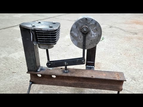 Видео: Хорошая идея для старых запчастей для мотоциклов