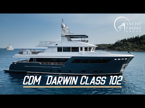 Видео: ОБЗОР DARWIN CLASS 102: ЛУЧШАЯ ИССЛЕДОВАТЕЛЬСКАЯ СУПЕРЯХТА ДЛЯ ДАЛЬНИХ ПУТЕШЕСТВИЙ