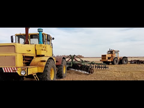 Видео: К-700 # К-701 # Пахота +дискование. Сезон 2020.
