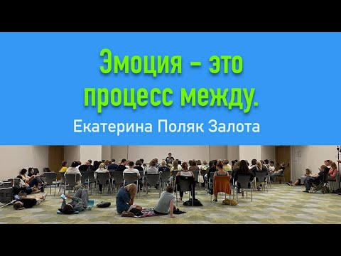 Видео: Лекция 1, Екатерина Поляк Залота. Эмоция и потребность и действие.