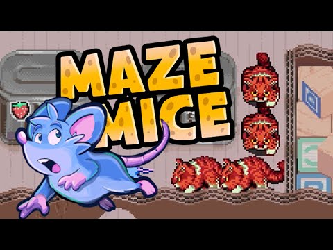 Видео: РОГАЛИК ПРО МЫШЬ В ЛАБИРИНТЕ / Maze Mice
