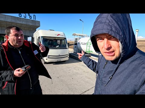 Видео: РАЗВОД НА ДОРОГЕ В ГРУЗИИ. Кутаиси и Цхалтубо на автодоме.