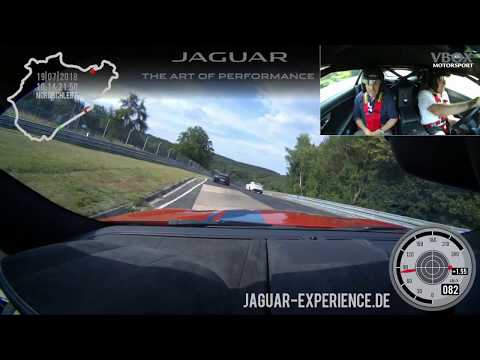 Видео: Jaguar F-Type SVR против Corvette Grand Sport на Нюрбургринге