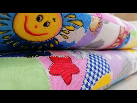 Видео: Как быстро сшить детское одеялко из лоскутков. Печворк. Магнатекс. Получилось просто чудо!!!