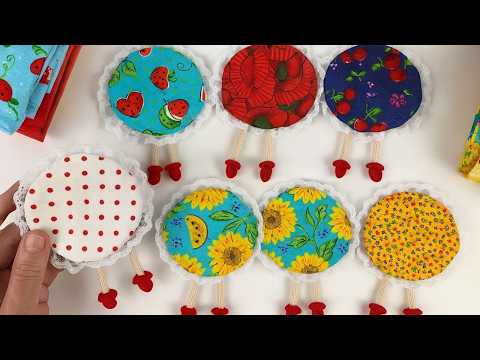 Видео: Вы не перестанете их делать — я сделала несколько штук из обрезков и все продала — просто и легко