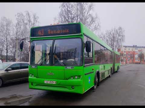 Видео: Информатор Автобусного Маршрута №43 Гомель (Большевик - Вокзал)