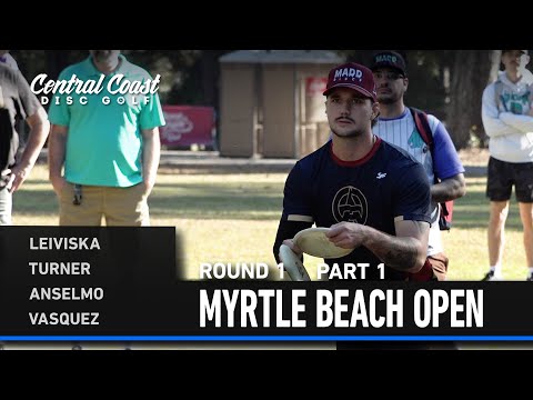 Видео: Открытый чемпионат Миртл-Бич 2025 – R1P1 – Лейвиска, Тернер, Ансельмо, Васкес