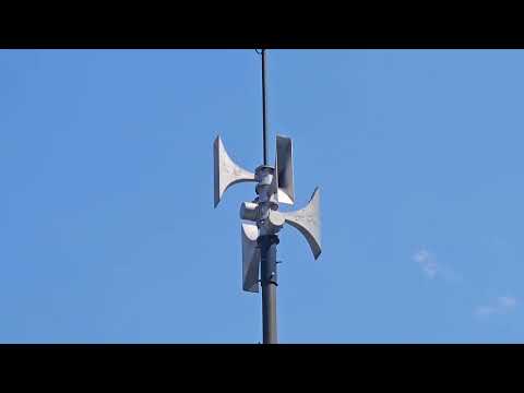 Видео: Проверка сирен в городе Алматы. Сирены МАРС АРСЕНАЛ