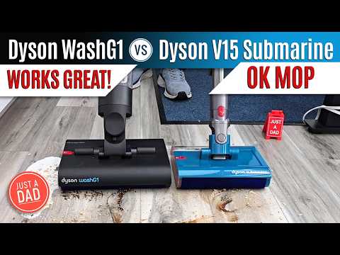 Видео: Сравнение пылесосов для влажной и сухой уборки Dyson Wash G1 и Dyson V15s Detect Submarine