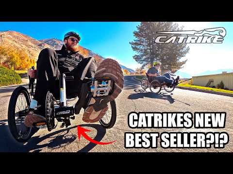 Видео: Новый двухподвесный трёхколёсный велосипед от Catrike — All Road vs Villager