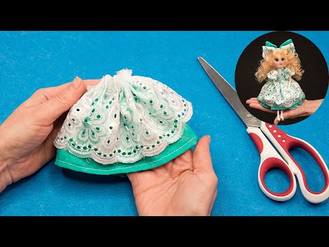 Видео: Как сделать куклу из остатков ткани — это легко и просто!
