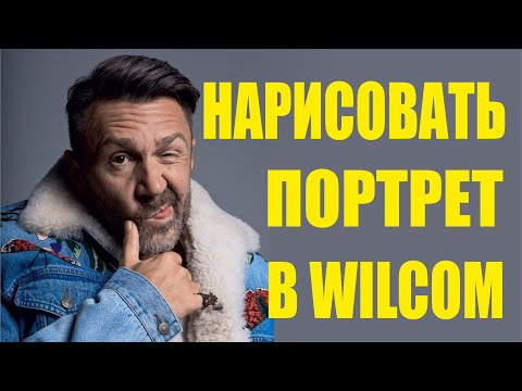 Видео: Как нарисовать портрет вручную в программе wilcom.  Основные инструменты wilcom