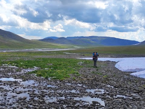 Видео: Восхождение на высшую точку Полярного Урала - гору Пайер. 3 часть.