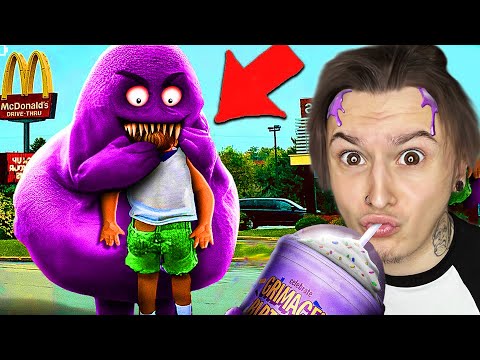 Видео: НЕ ПРОБУЙ СМЕРТЕЛЬНЫЙ ГРИМАС ШЕЙК ИЗ МАКДОНАЛЬДСА!! (Grimace Shake)