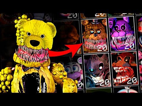 Видео: FNAF ТВИСТЕД АНИМАТРОНИКИ и ФИОЛЕТОВЫЙ ЧЕЛОВЕК во FNAF 7 ULTIMATE CUSTOM NIGHT !!!