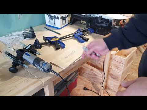 Видео: Dremel 335 приставка для фрезерования, обзор и тест на Dremel 4000