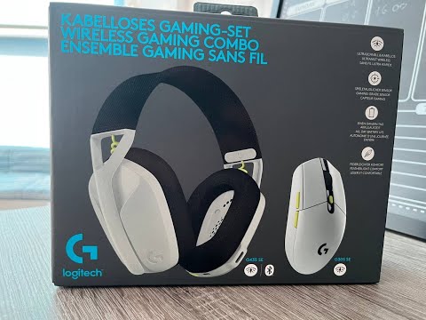 Видео: Наушники + мышь Logitech G435SE + G305SE Распаковка