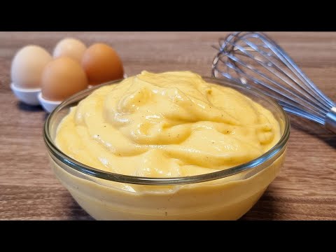 Видео: Классический заварной крем "Патисьер" / Classic custard "Patissiere"