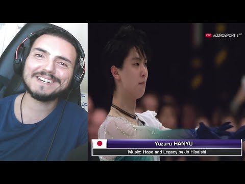 Видео: Реакция Юдзуру Ханю на чемпионат мира 2017 года по женскому одиночному разряду B.ESP 1080p