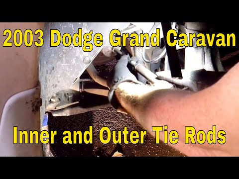 Видео: Внутренние и внешние рулевые тяги Dodge Grand Caravan 2003 года