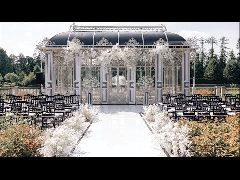 Видео: Let us do it black and white. Свадьба Ольги и Станислава в Вилла Ротонда