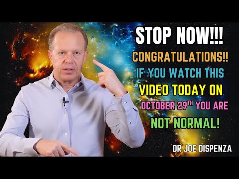 Видео: 🔥 «СТОП! Поздравляю, если вы видите это 29 октября – Вселенная выбрала именно ВАС | ДЖО ДИСПЕНЗА