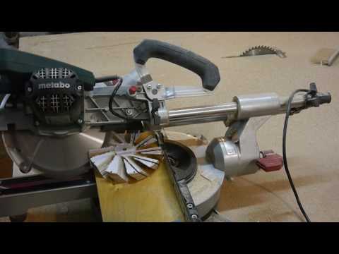 Видео: Нетипичная работа торцовочной пилы. Часть 3. Unusual work of a miter saw. Part 3.
