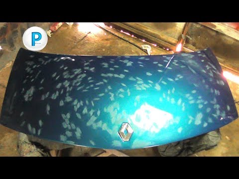 Видео: Рекорд ЮТУБА по количеству пыли на свежепокрашенной детали автомобиля