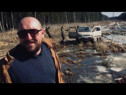 Видео: SUZUKI JIMNY поспорил с НИВАМИ | OFF ROAD на ЛЭП