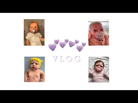 Видео: Мини влог с 4 силиконовыми реборнами😻/Илай Виола Даниэла и Луи😍😍