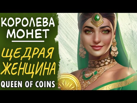 Видео: Королева монет. Обеспеченная женщина. Queen of coins.