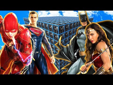 Видео: ЛИГА СПРАВЕДЛИВОСТИ БЛОК БИТВА МАРВЕЛ СУПЕРГЕРОИ ЛАКИ БЛОКИ ВОЛОДЯ В МАЙНКРАФТ