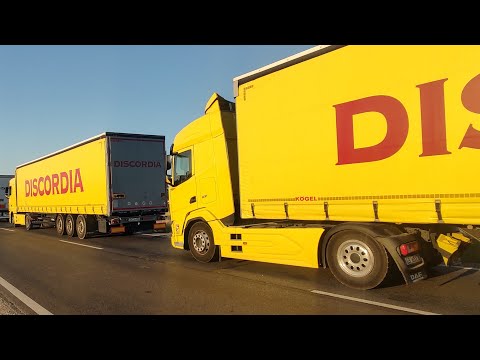 Видео: Нямах търпение да се прибера у дома и тръгнах точно на 24-часова пауза | Denis Kadirow TruckVloger