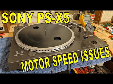 Видео: Ремонт проигрывателя Sony PS-X5 - Эта проблема свела меня с ума!!!
