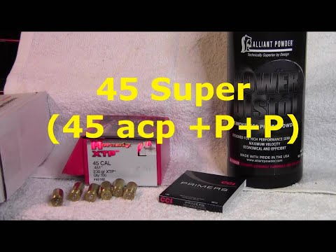 Видео: 45 Super, ручная зарядка и стрельба!