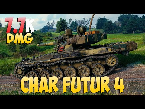 Видео: Char Futur 4 - 7 Kills 7.7K DMG - Возвышенность! - Мир Танков