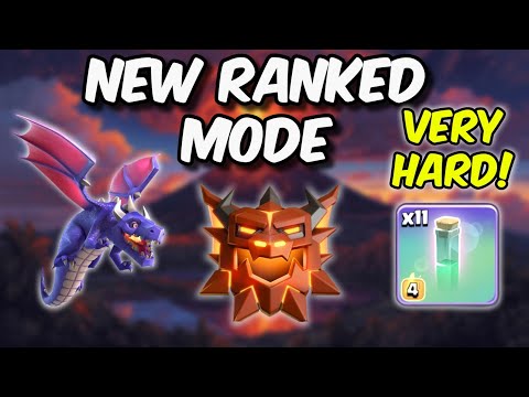 Видео: Драконы в новом рейтинговом режиме — Clash of Clans