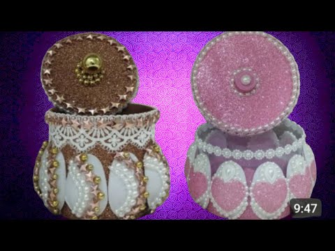 Видео: Шкатулки из пластиковых ложек/How to Make Charming Jewelry Boxes from Plastic Spoons