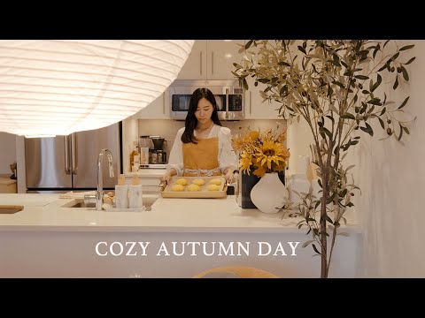Видео: Уютный осенний день🎃｜Хлеб из тыквы и крукета｜Осень в Центральном парке | Slow Living Diaries