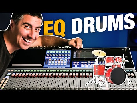 Видео: Как настроить эквалайзер барабанов для живого звука | PreSonus StudioLive Series iii