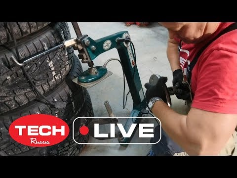 Видео: Работаем с вулканизатором Минимастер - устанавливаем грузовые шины