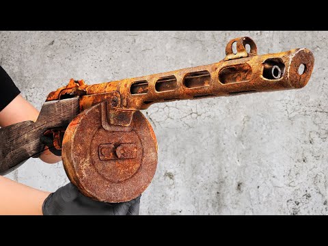 Видео: ППШ 1941 | Реставрация старого пулемёта