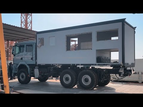 Видео: Постройка крутого автодома на базе MAN 6x6