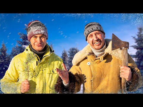 Видео: С батей по елку