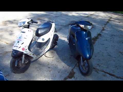 Видео: Обзор скутера Honda Dio 35 SR GBLK